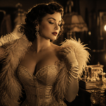 vestuario burlesque escenario