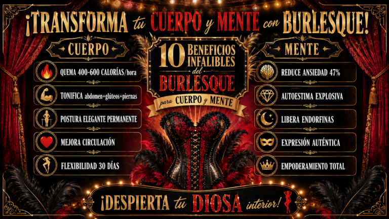 beneficios del burlesque para cuerpo y mente