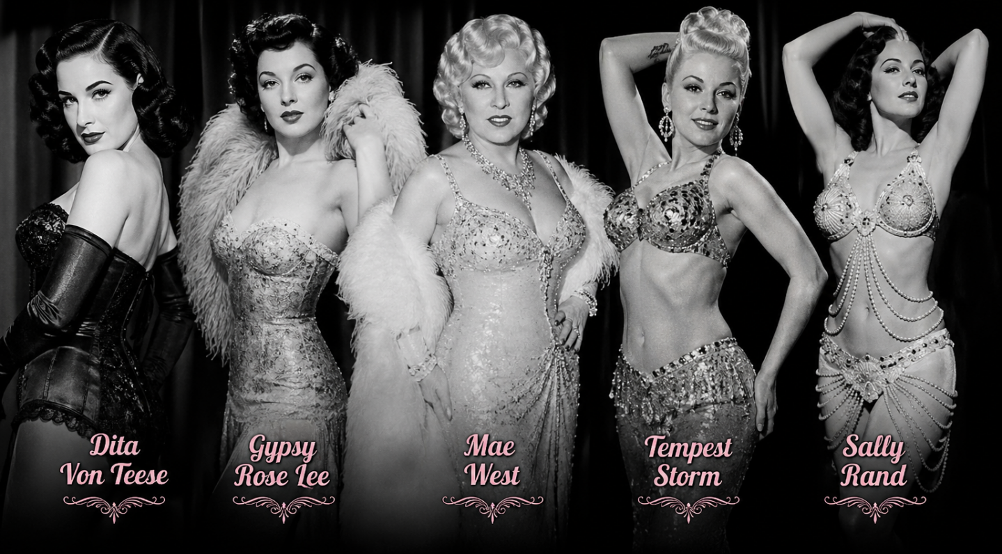 artistas del burlesque