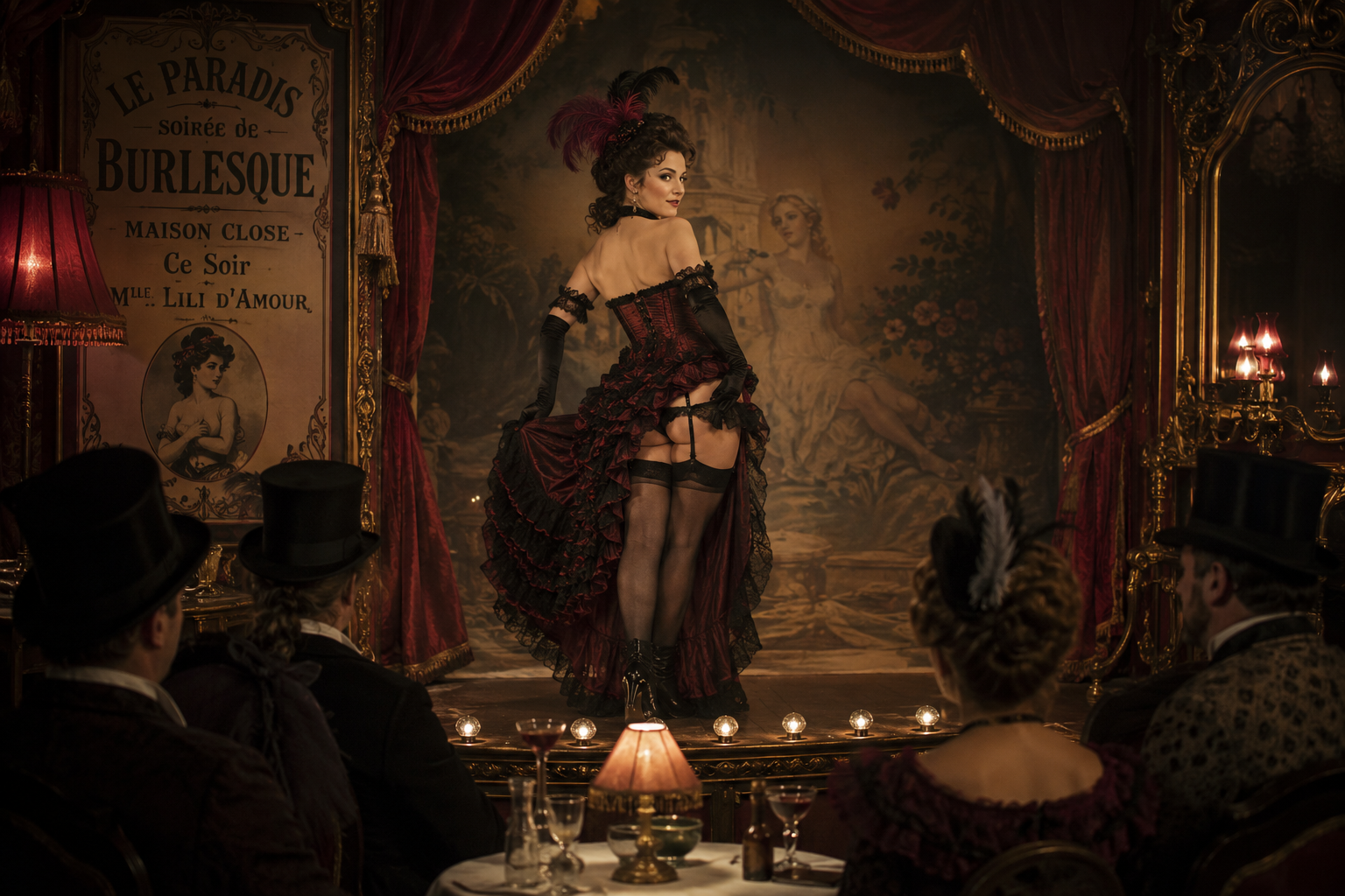 burlesque victoriano